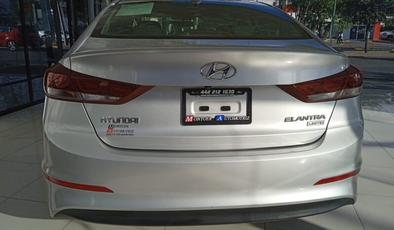 HYUNDAI ELANTRA LIMITED 2018 lleno
