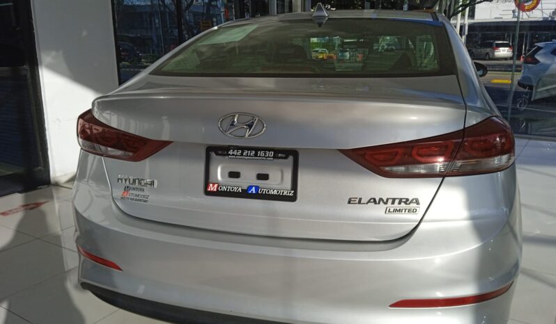 HYUNDAI ELANTRA LIMITED 2018 lleno